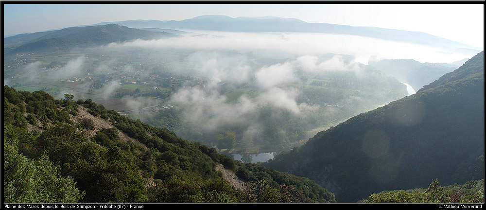20051007 - Plaine des Mazes de Sampzon GR4 - pano